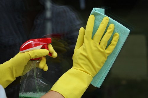 Professional upholstery cleaning in Hampstead for a fabric sofa