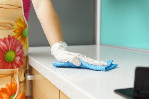 Professional sofa cleaning in Hampstead restoring a fabric sofa