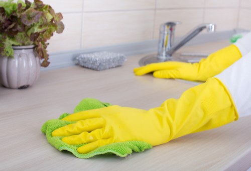 Experienced carpet cleaning team in Hampstead caring for soft furnishings