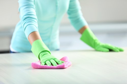 Freshly cleaned carpet in a Hampstead property