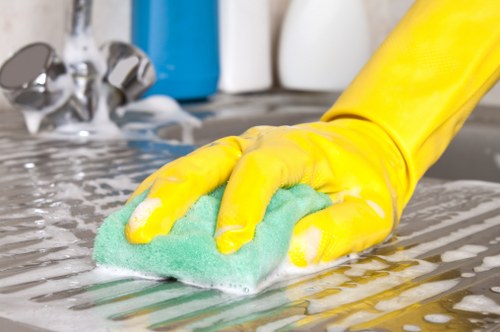Post construction dust removal in a Hampstead home