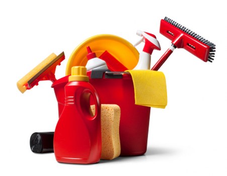 Website performance monitoring and analytics concept for carpet cleaning site